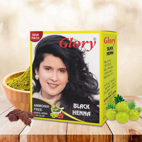 Black Henna Hair Color Trader from India