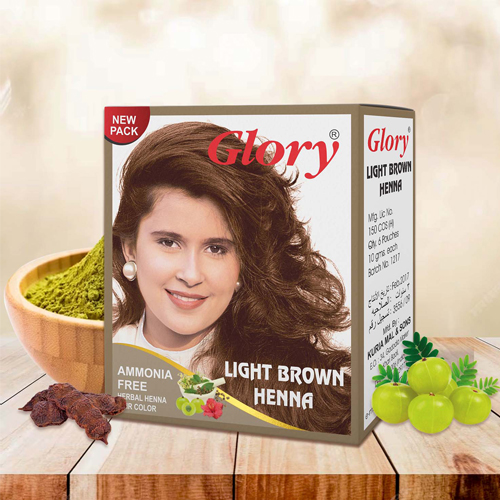 Light Brown Henna Hair Color Distributor in Saudi Arabia